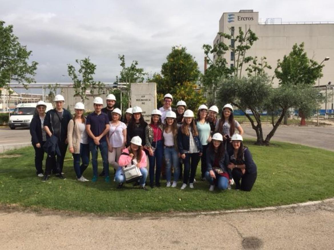 Foto de grupo en Ercos